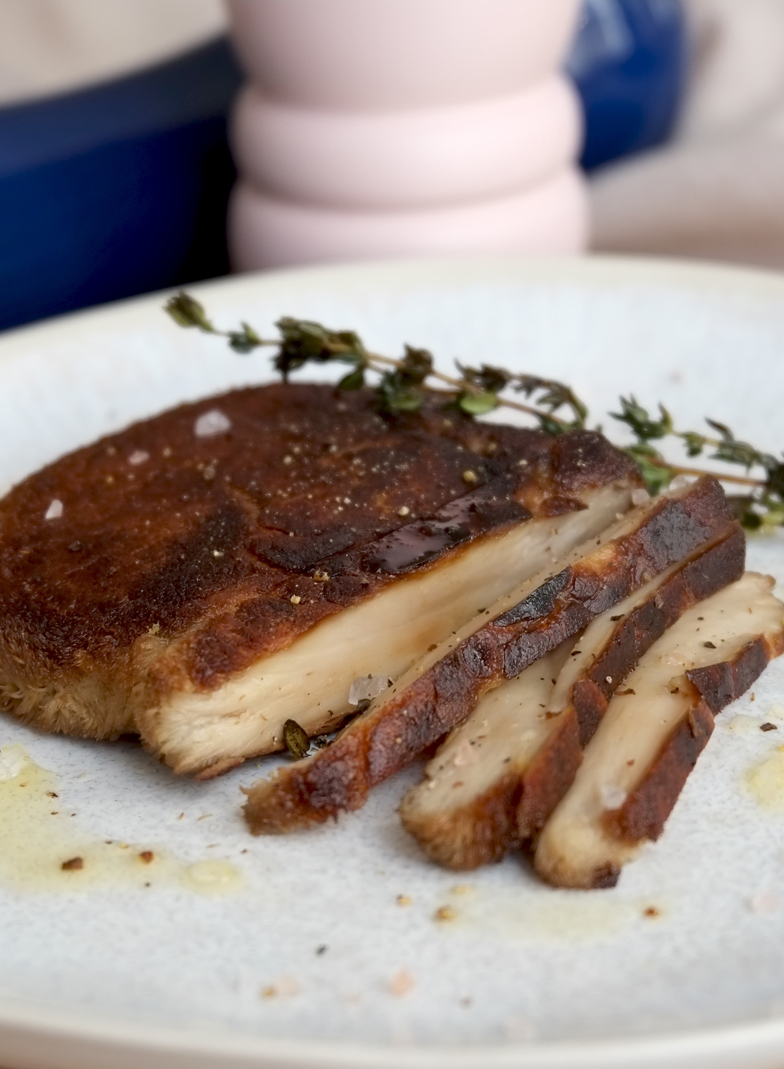 VEGÁNSKY STEAK Z KORALCA JEŽOVITÉHO